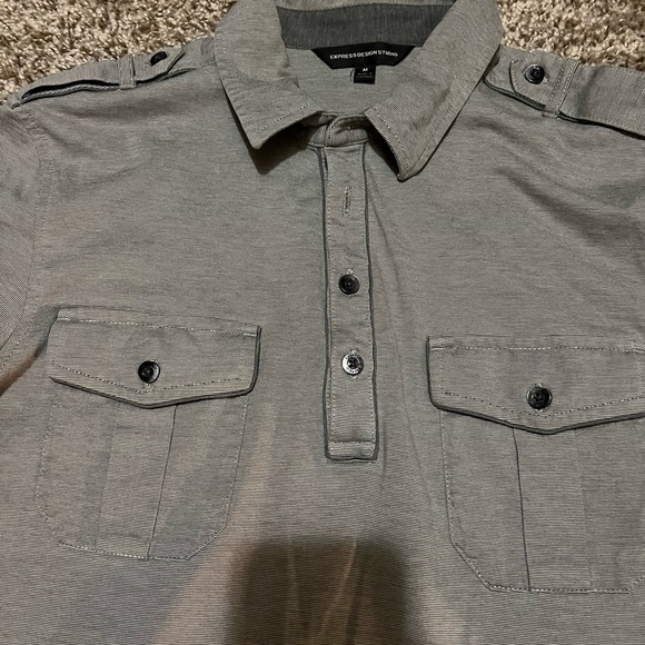 Express Shirt Medium Slim Fit Super Soft NEW - Picture 4 of 4